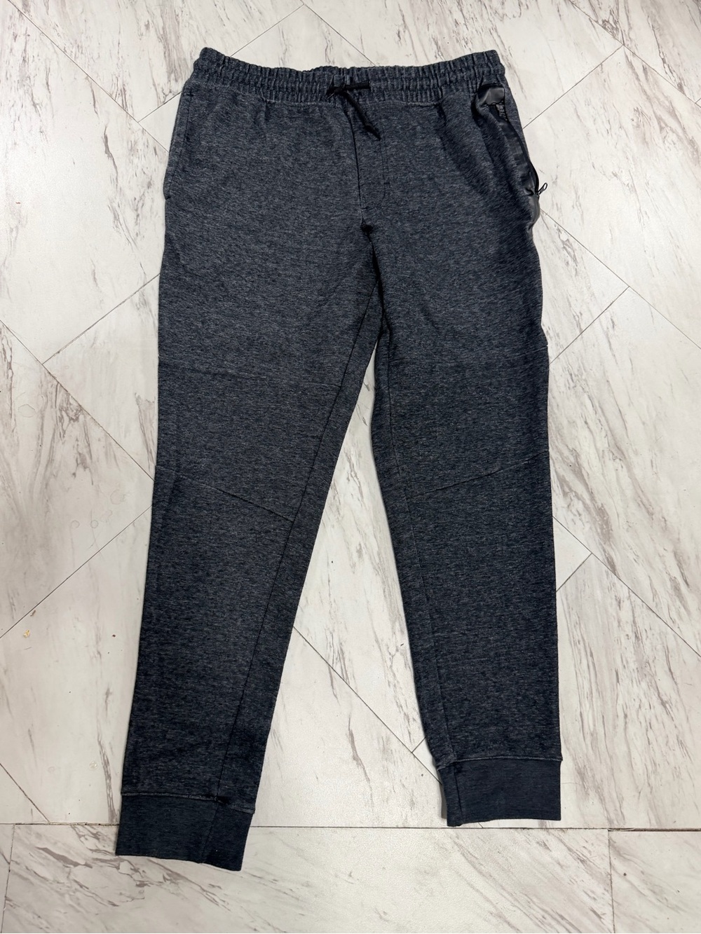 Men's Charcoal Gray Slim Jogger Sweatpants
